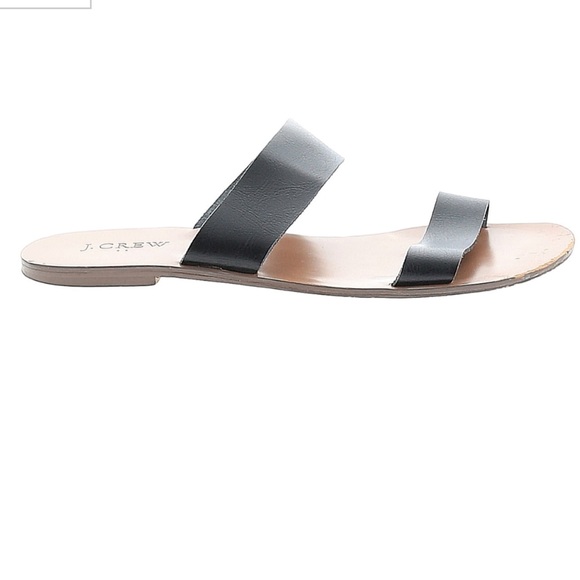 J. Crew Malta Sandal in Black. Women’s size 10 - Picture 3 of 8